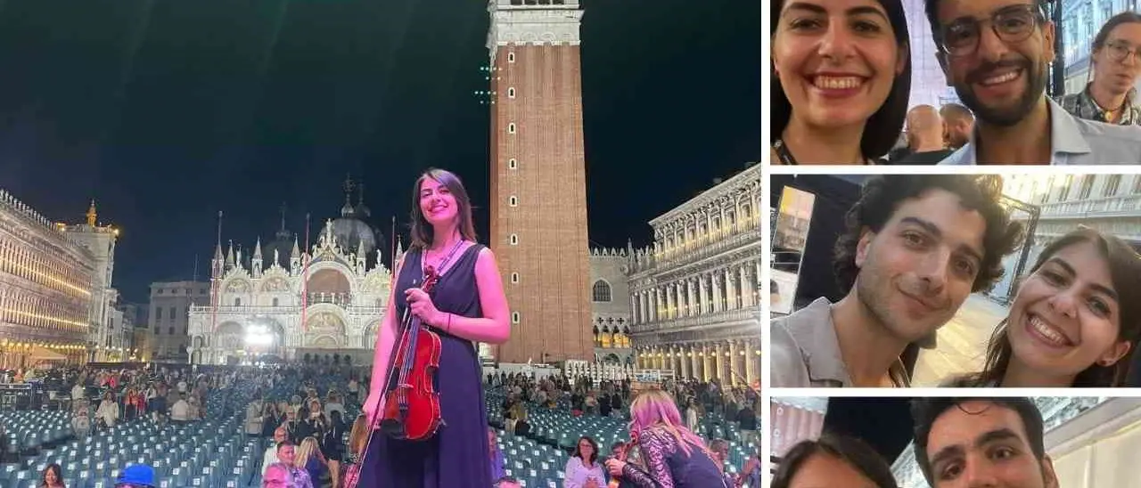 Dalla Calabria ai concerti con il Volo, il violino di Erika Campisi suona per il trio lirico italiano più famoso al mondo