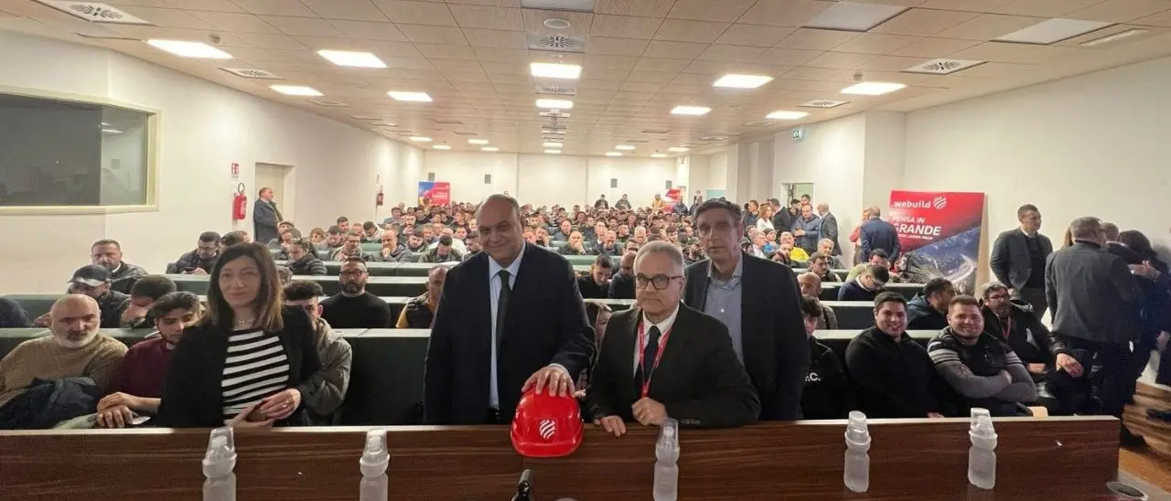 Recruiting Webuild, assunti 110 lavoratori. Calabrese: «La sinergia pubblico-privato funziona»