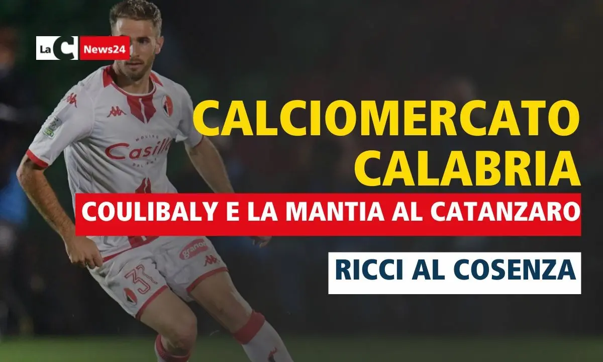 Calciomercato, Catanzaro scatenato: cinque acquisti! Il Cosenza chiude Strizzolo e Ricci, addio Marras