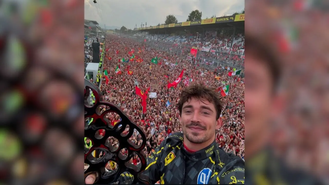 Monza, Leclerc vince il Gp d‘Italia: la Ferrari trionfa in casa, seconda la McLaren di Piastri