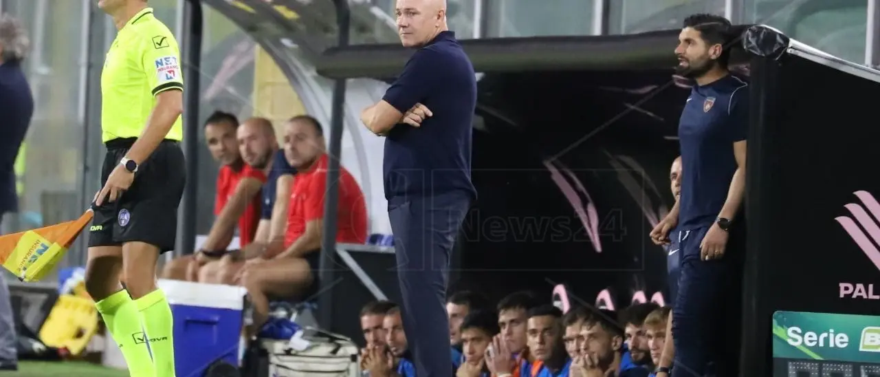 Palermo-Cosenza 1-1, Alvini: «Pareggio giusto. Ma potevamo anche portarla a casa»