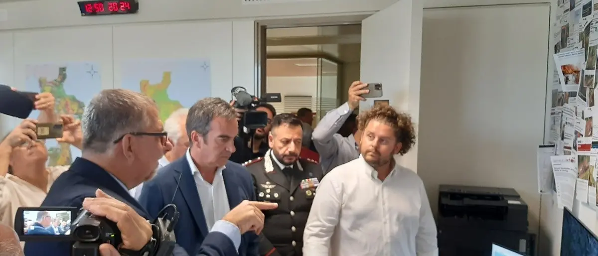 Il capo nazionale della Protezione civile in Calabria: «Droni antincendio ottima intuizione, modello esportabile»