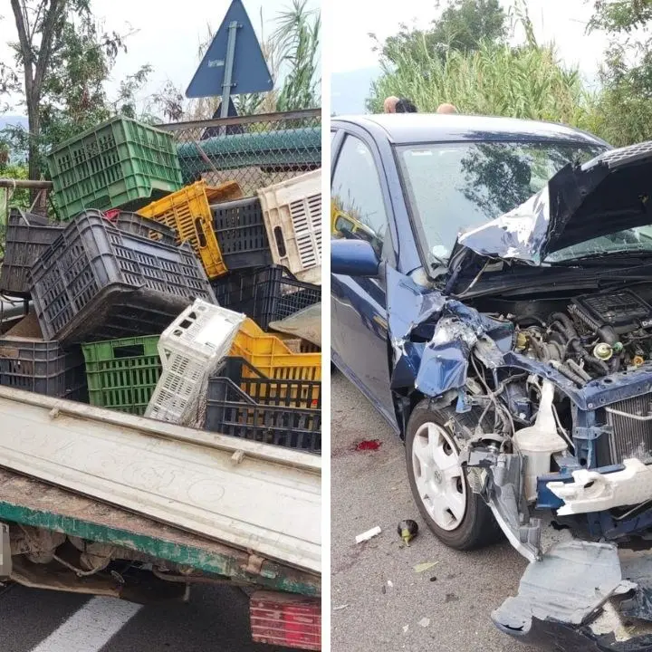 Incidente stradale sulla Statale 18, scontro tra due mezzi a Lamezia Terme: due feriti