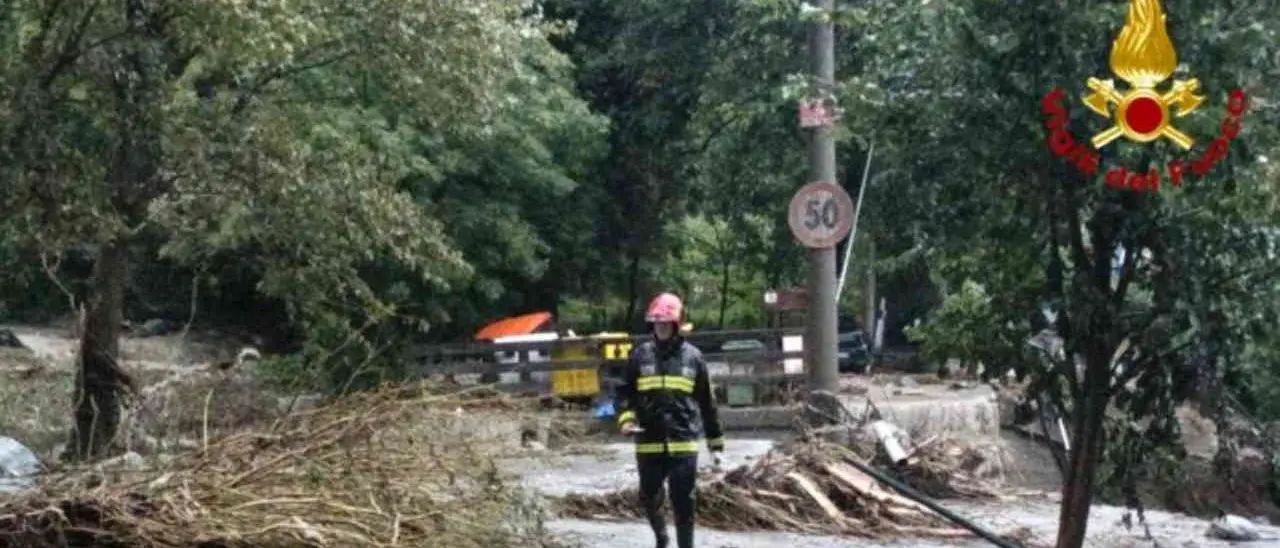 Il Piemonte piegato dai nubifragi, una cinquantina le persone isolate a causa di frane ed esondazioni