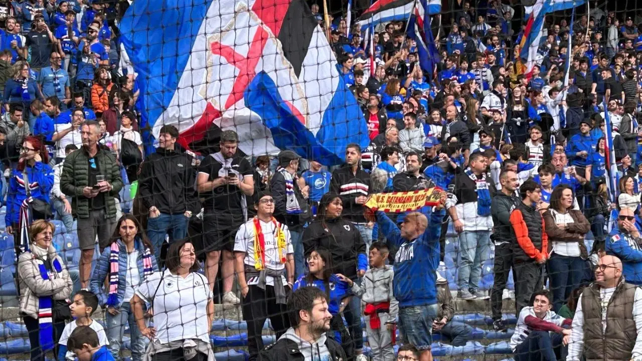 Cosenza-Sampdoria, l’Onms suggerisce limitazioni per i tifosi blucerchiati: ecco quali