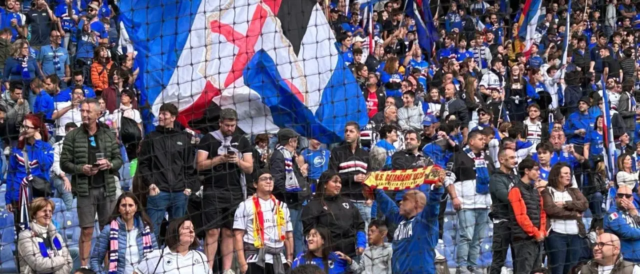 Cosenza-Sampdoria, l’Onms suggerisce limitazioni per i tifosi blucerchiati: ecco quali