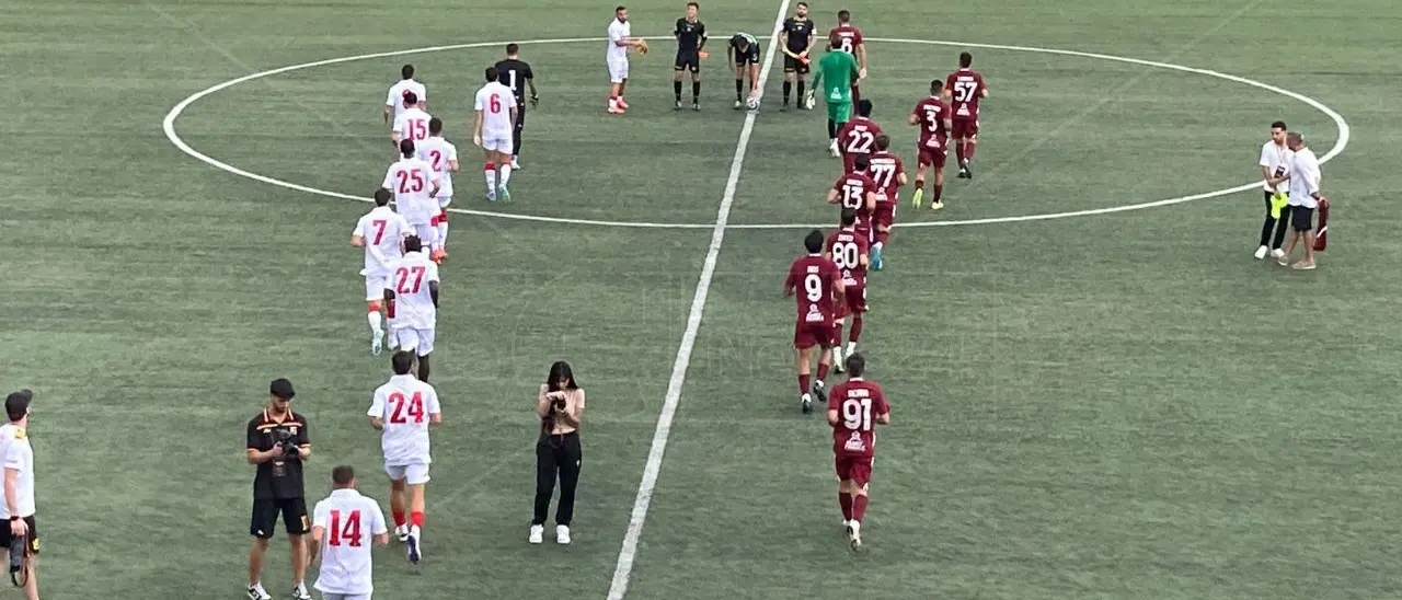 Locri-Catanzaro, amichevole di lusso per i granata mentre mister Caserta fa i suoi esperimenti: finale 1 a 3
