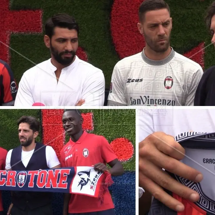 “E Pitagora la scelse”: la nuova maglia del Crotone calcio omaggia la Magna Grecia