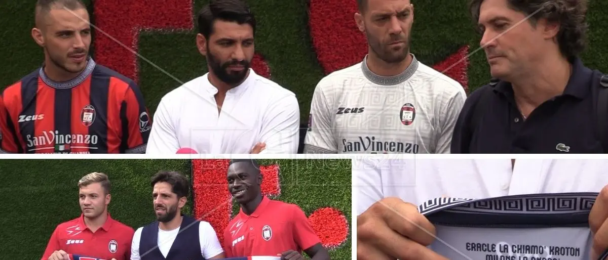 “E Pitagora la scelse”: la nuova maglia del Crotone calcio omaggia la Magna Grecia