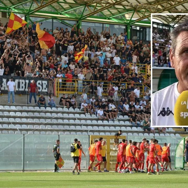 Serie D, il Sambiase batte il Siracusa e si gode una prima giornata da urlo. Morelli: «Vittoria di cuore dedicata ai tifosi»