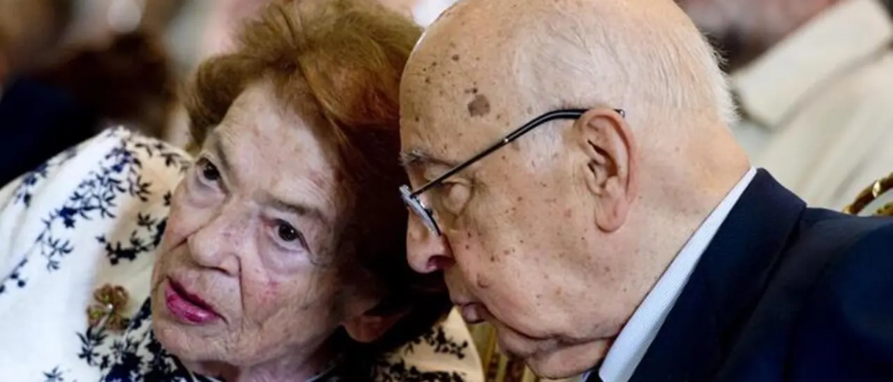 È morta Clio Napolitano, moglie dell’ex Presidente della Repubblica