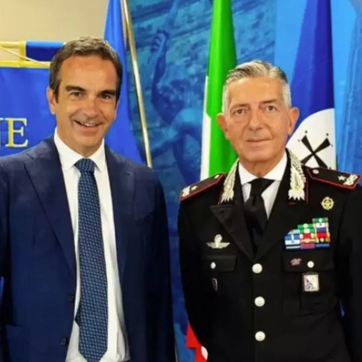 Occhiuto incontra il generale Sciuto: «L’alleanza con i carabinieri proseguirà anche in futuro»