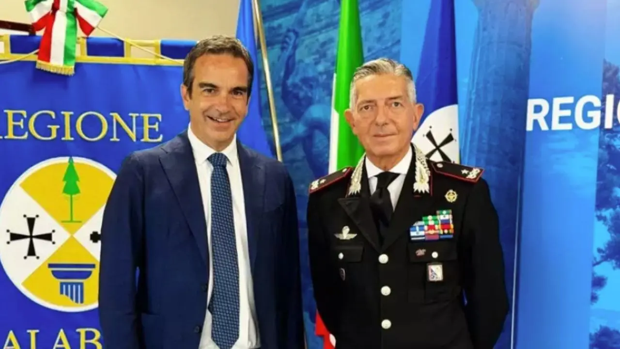 Occhiuto incontra il generale Sciuto: «L’alleanza con i carabinieri proseguirà anche in futuro»