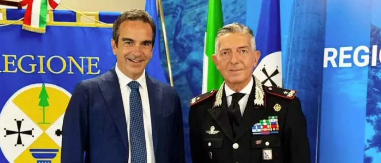 Occhiuto incontra il generale Sciuto: «L’alleanza con i carabinieri proseguirà anche in futuro»