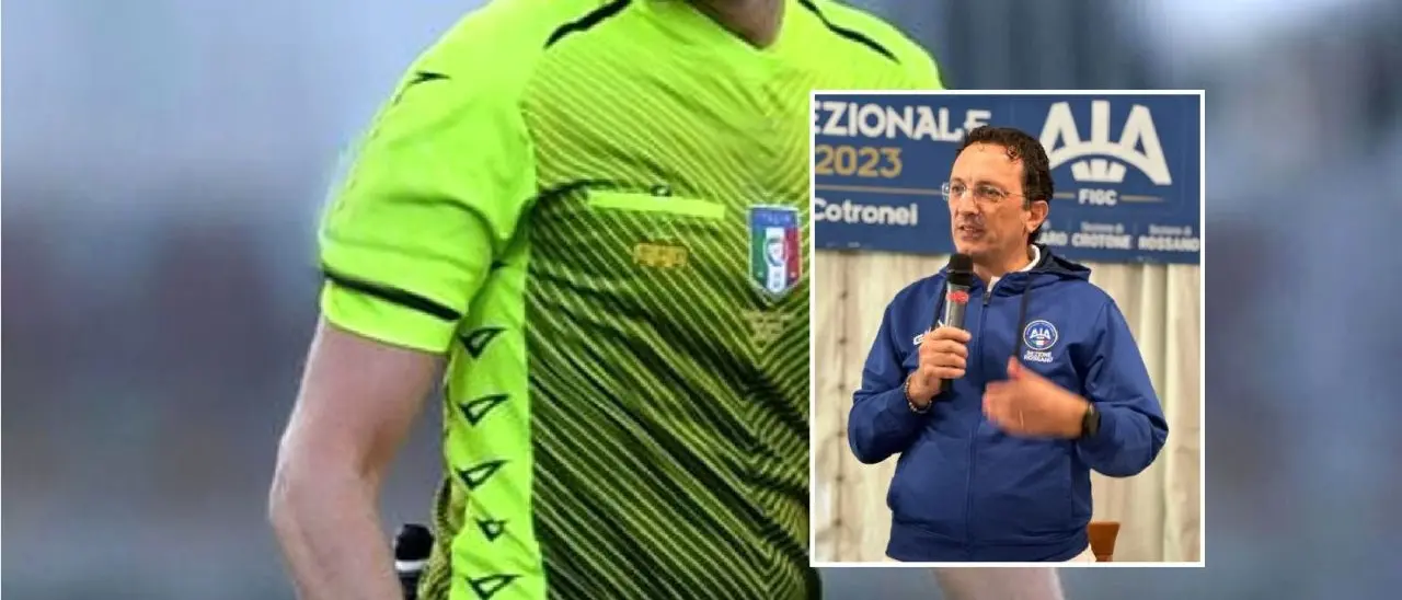 Arbitri, il presidente dei fischietti calabresi Filomia: «Errori? Non riusciamo a garantire che non vengano commessi»