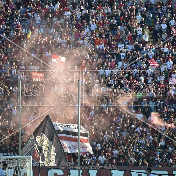Aperta la Curva Sud dello stadio Granillo per Reggina-Scafatese: il via libera della commissione
