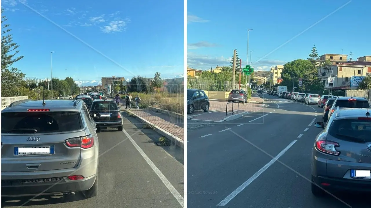 Tutti a scuola, a Crotone moltissimi in ritardo: lunghe code sulla strada che avrebbe dovuto smaltire il traffico verso il centro