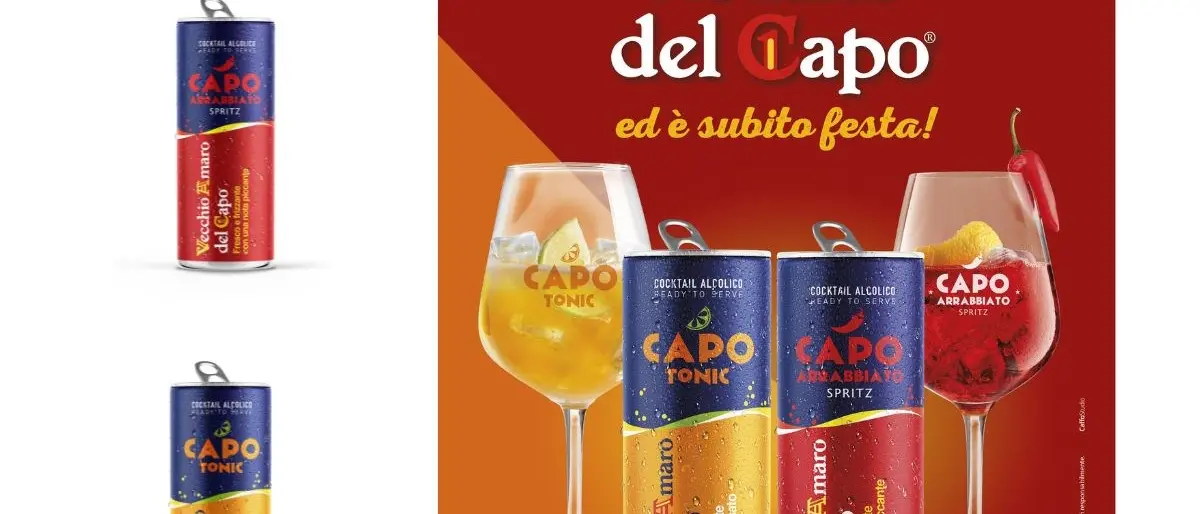 Novità in casa Caffo: arriva il Vecchio amaro del capo in versione cocktail, pronto da servire in lattina