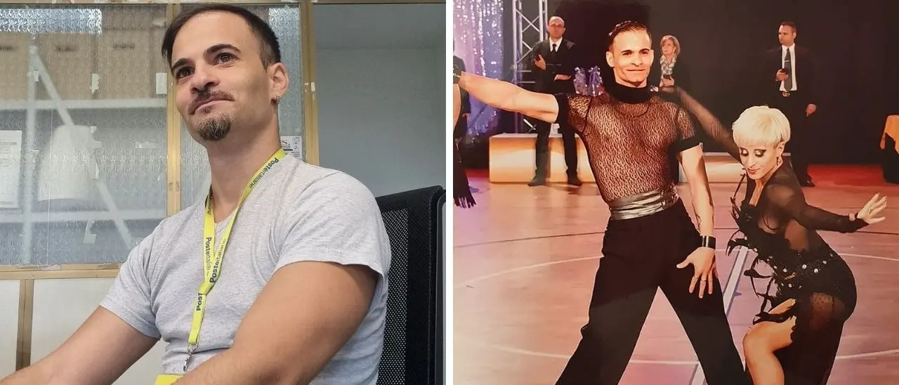 Direttore delle Poste di San Giovanni di Gerace e ballerino professionista: la storia di Domenico tra lavoro e gare in tutta Italia e oltre