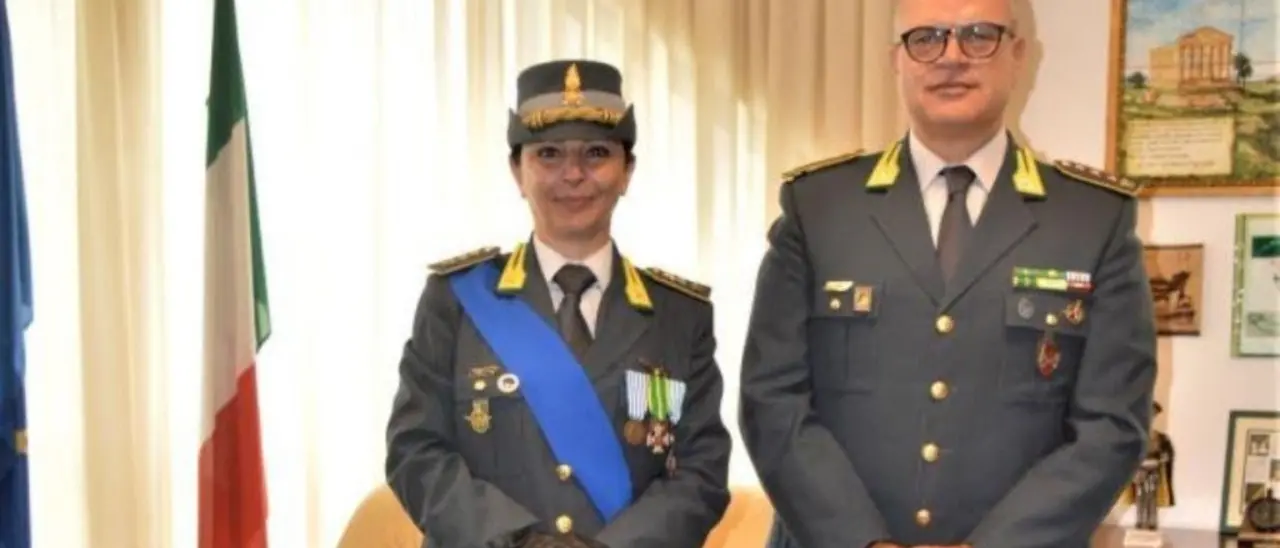 Il tenente colonnello Roberta Masci è la prima donna alla guida del Gruppo di Cosenza della Guardia di finanza