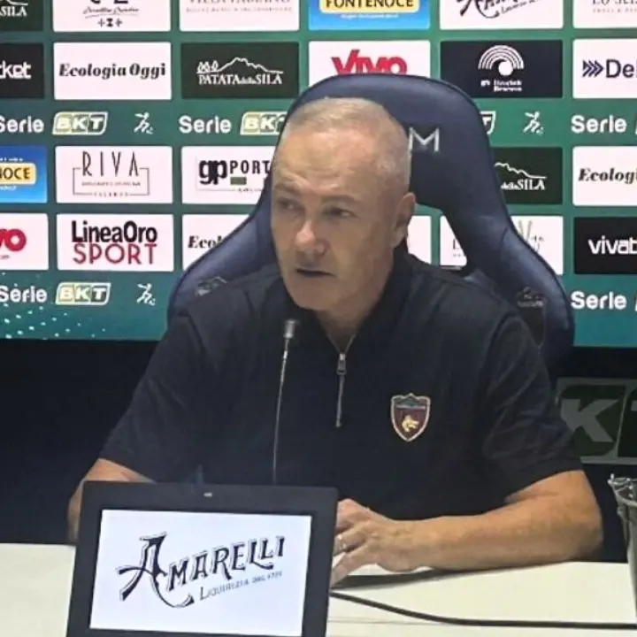 Verso Cosenza-Sassuolo, Alvini: «Non possiamo commettere errori, ne siamo consapevoli»
