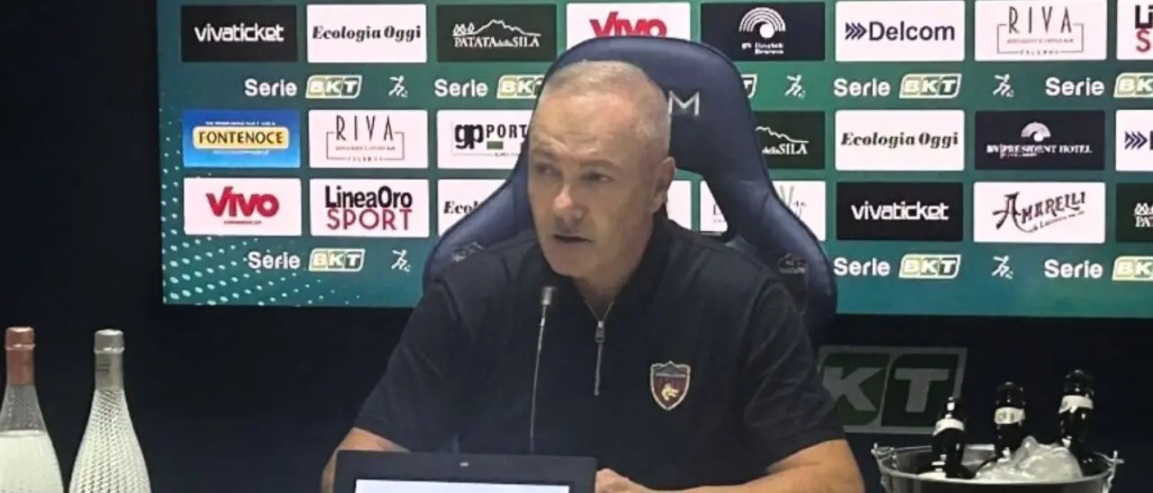 Verso Cosenza-Sassuolo, Alvini: «Non possiamo commettere errori, ne siamo consapevoli»