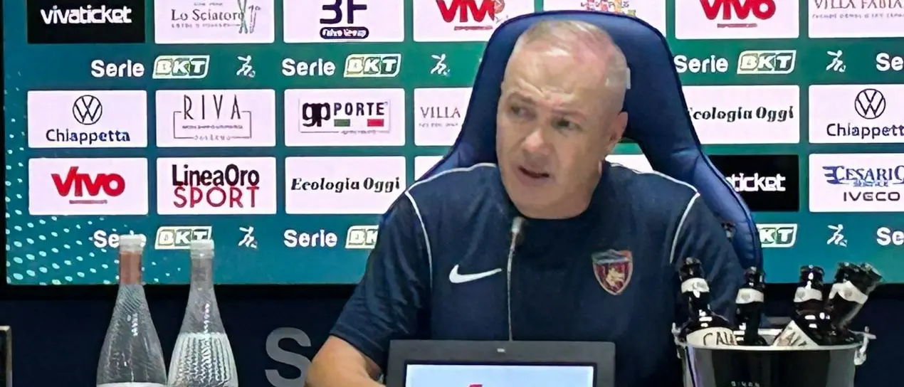 Cosenza-Sassuolo 0-1, Alvini: «Partita decisa da un episodio, bravi loro a sfruttarlo»