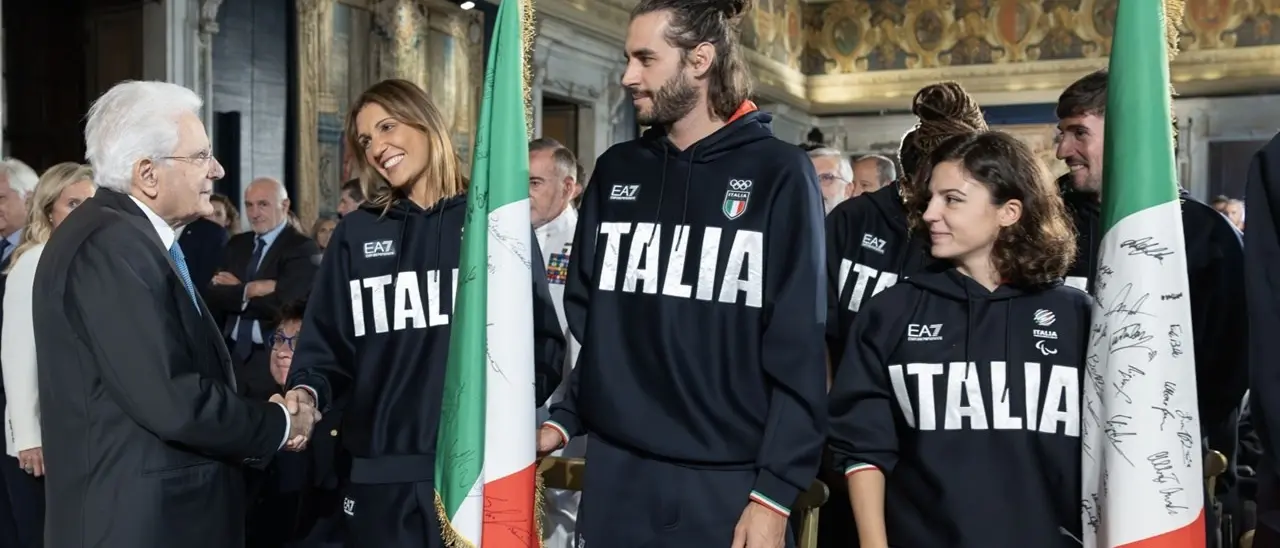 Mattarella riceve in Quirinale gli atleti di Olimpiadi e Paralimpiadi: «Eccellente lo stato di salute dello sport italiano»