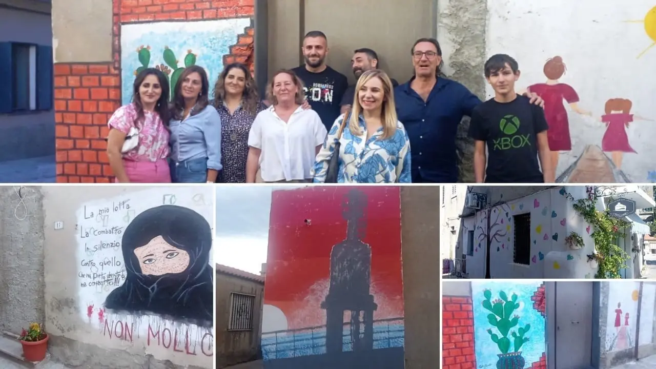 Gioia Tauro, murales artistici per riqualificare e arricchire di colori il borgo antico