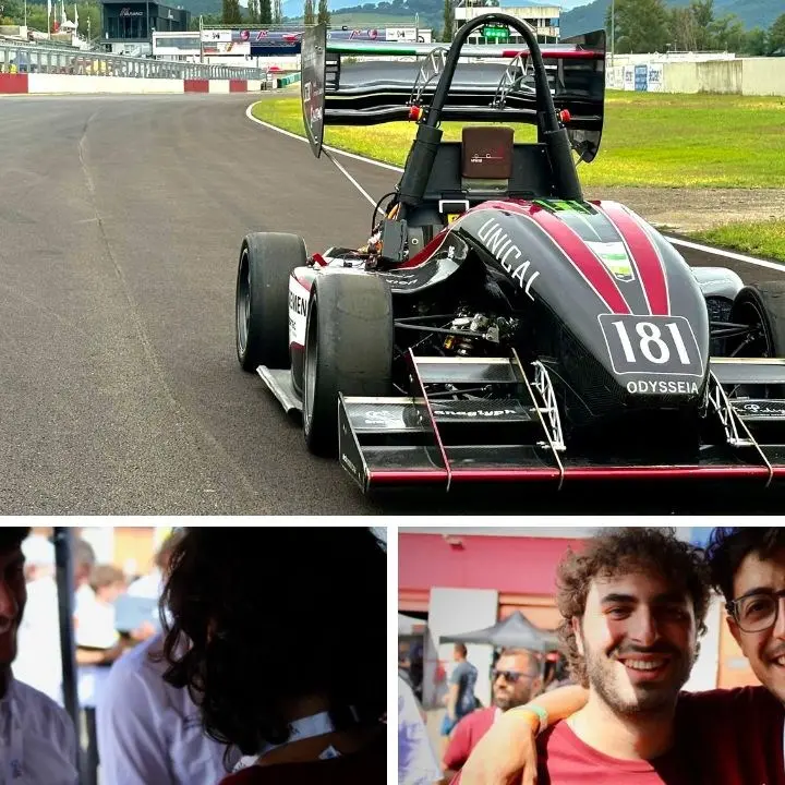 Formula Sae Italy: gran esordio per Odysseia, la prima vettura elettrica del reparto Corse dell’Unical