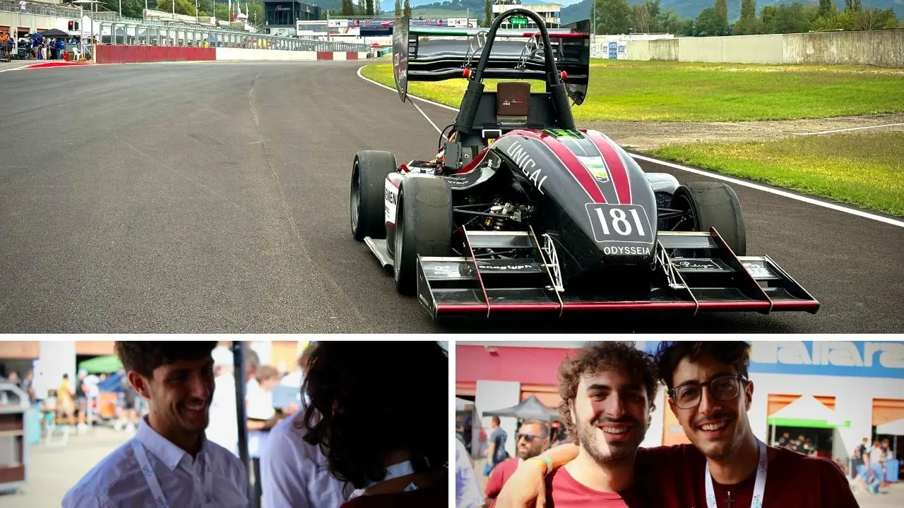 Formula Sae Italy: gran esordio per Odysseia, la prima vettura elettrica del reparto Corse dell’Unical