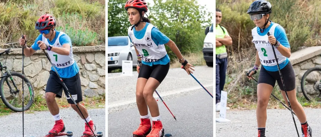 San Giovanni in Fiore, successo per la Skiroll Cup Monte Gimmella: sette titoli per lo Sci Club Montenero