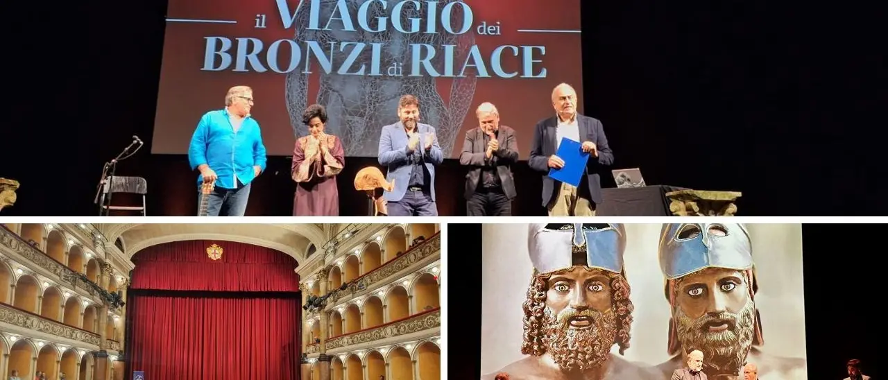 Il viaggio dei Bronzi di Riace: successo per l’opera portata in scena al Teatro Verdi di Padova