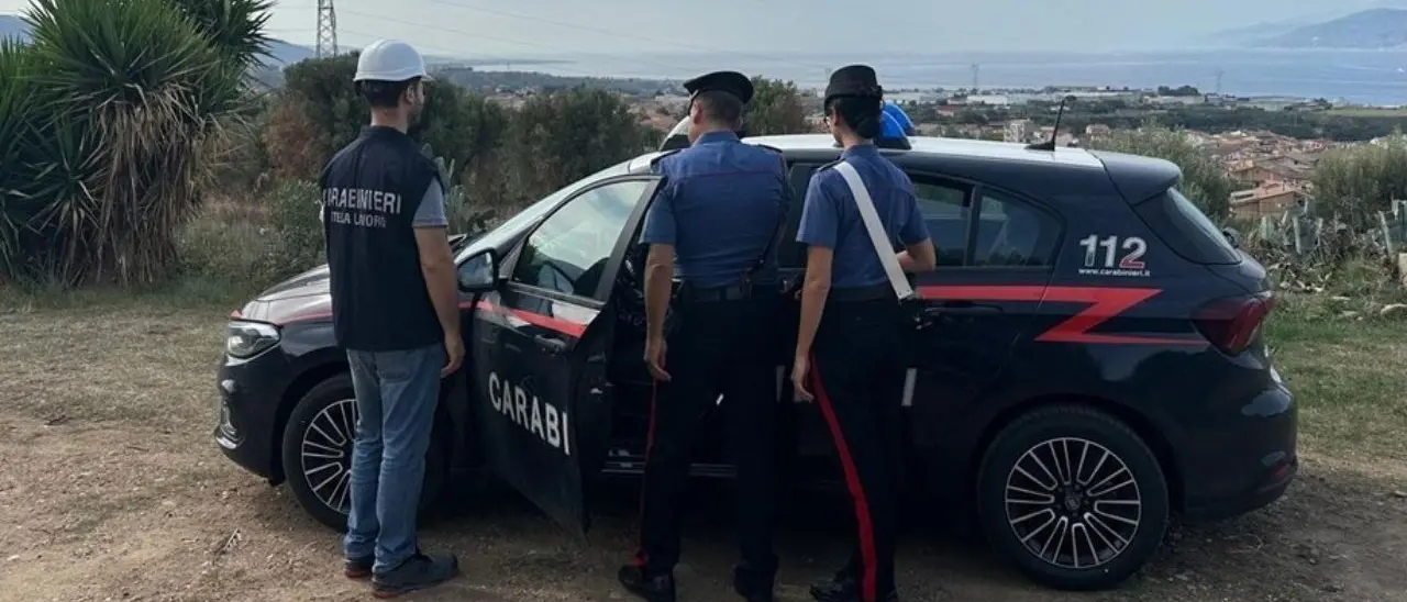 Irregolarità in un cantiere edile nel Reggino: lavori sospesi e sanzioni per 3mila euro