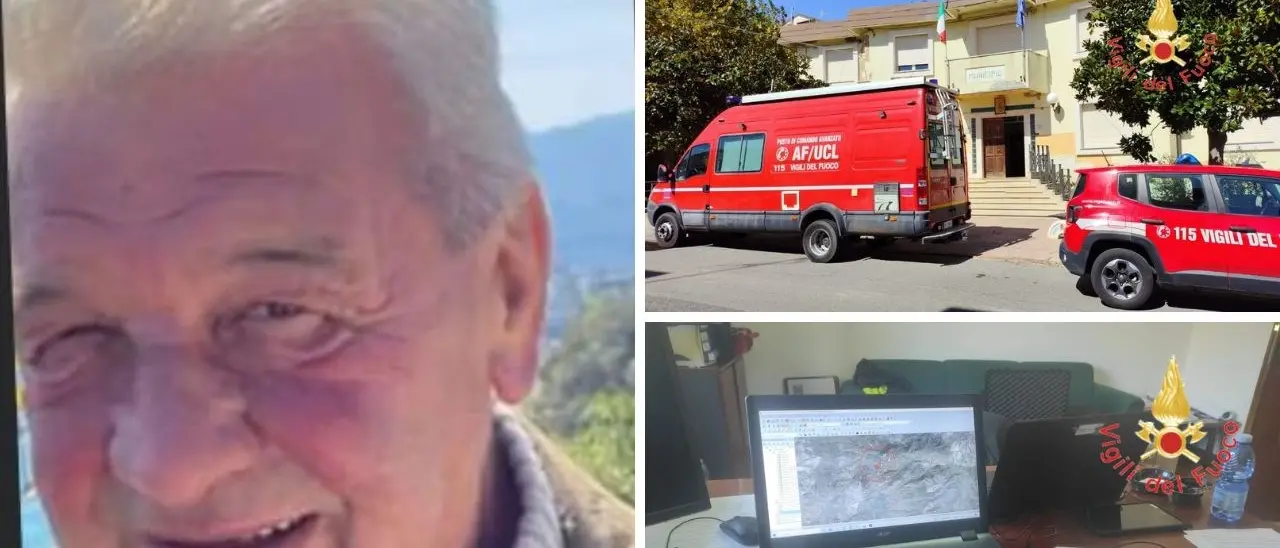 Disperso 71enne nel Catanzarese, vigili del fuoco e forze dell‘ordine in azione per le ricerche