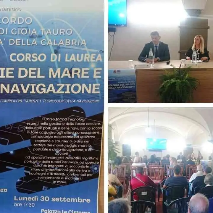 Gioia Tauro, accordo tra Comune e Unical: nasce il corso di laurea in Tecnologia del mare e della navigazione