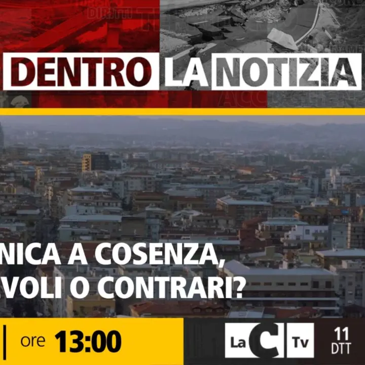Città unica a Cosenza? Dibattito ancora aperto: ne parliamo oggi a Dentro la notizia