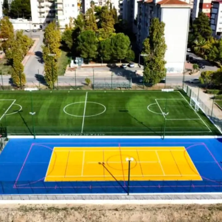Crotone, inaugurato un impianto sportivo realizzato coi fondi Pnrr. Il sindaco Voce: «Trasformiamo i nostri quartieri»
