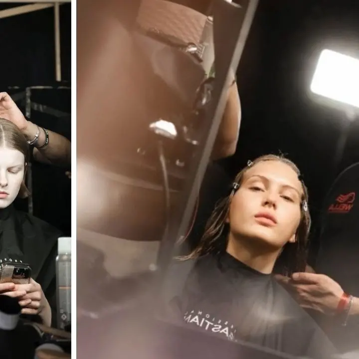 Milano Fashion Week 2024, le acconciature del hair-stylist calabrese Erminio Mastroianni sulle passerelle dell’alta moda