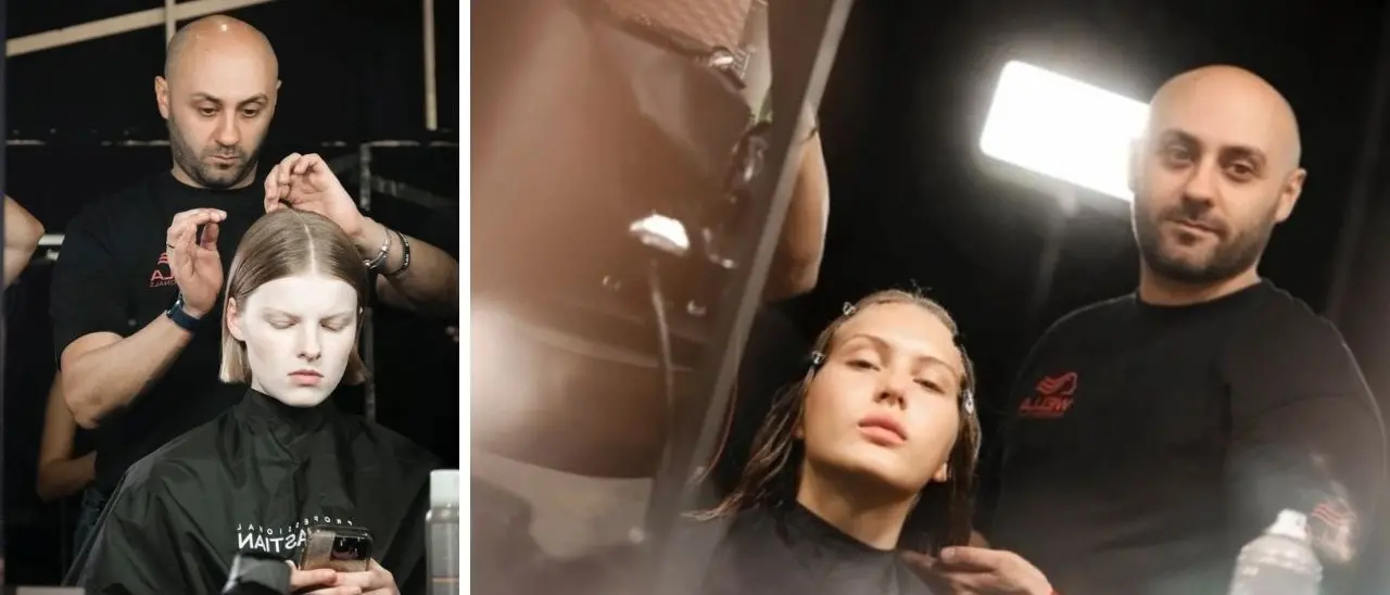 Milano Fashion Week 2024, le acconciature del hair-stylist calabrese Erminio Mastroianni sulle passerelle dell’alta moda