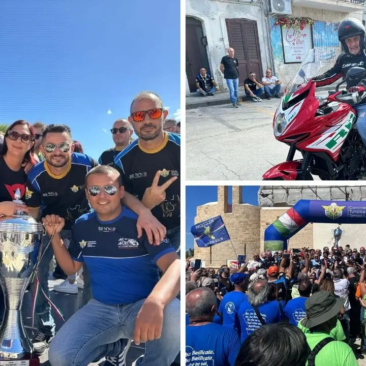 Mototurismo, la Calabria trionfa in Sicilia alla sesta edizione del “Trofeo delle Regioni”