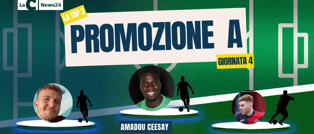 Promozione A, Ceesay regala i primi 3 punti al Malvito. Sbrissa salva il Trebisacce, Raimondo la Soccer Montalto