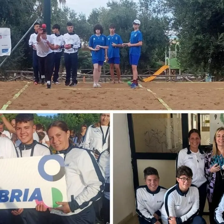 Trofeo Coni 2024, quattro ragazzi di Gioia Tauro rappresentano la Calabria nella disciplina beach bocce