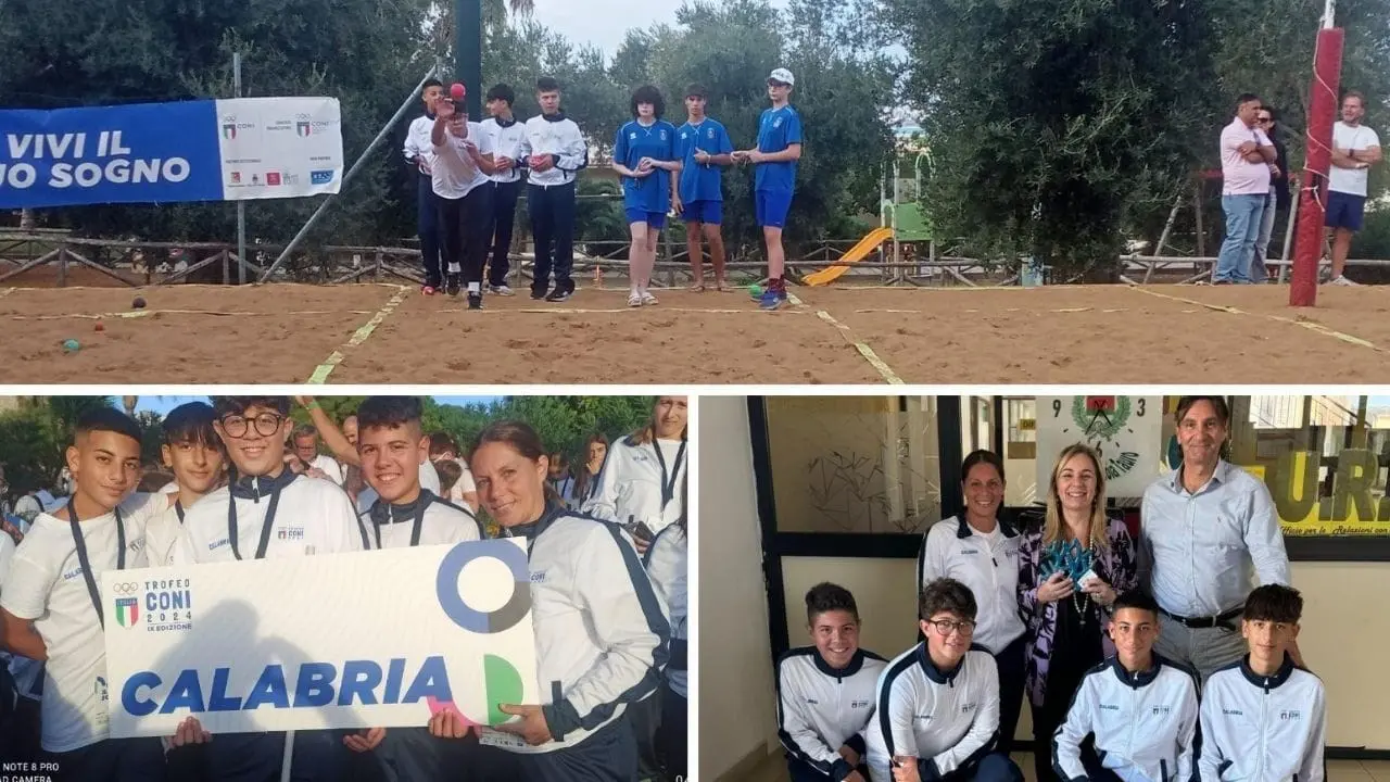 Trofeo Coni 2024, quattro ragazzi di Gioia Tauro rappresentano la Calabria nella disciplina beach bocce