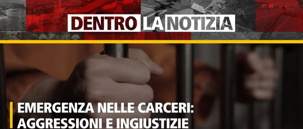 Aggressioni e sovraffollamento, carceri calabresi a rischio collasso: oggi il focus a Dentro la Notizia