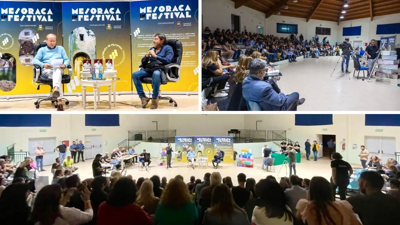 Sigfrido Ranucci incanta il pubblico del Mesoraca in Festival: dialogo su “La scelta” tra giornalismo e impegno civile