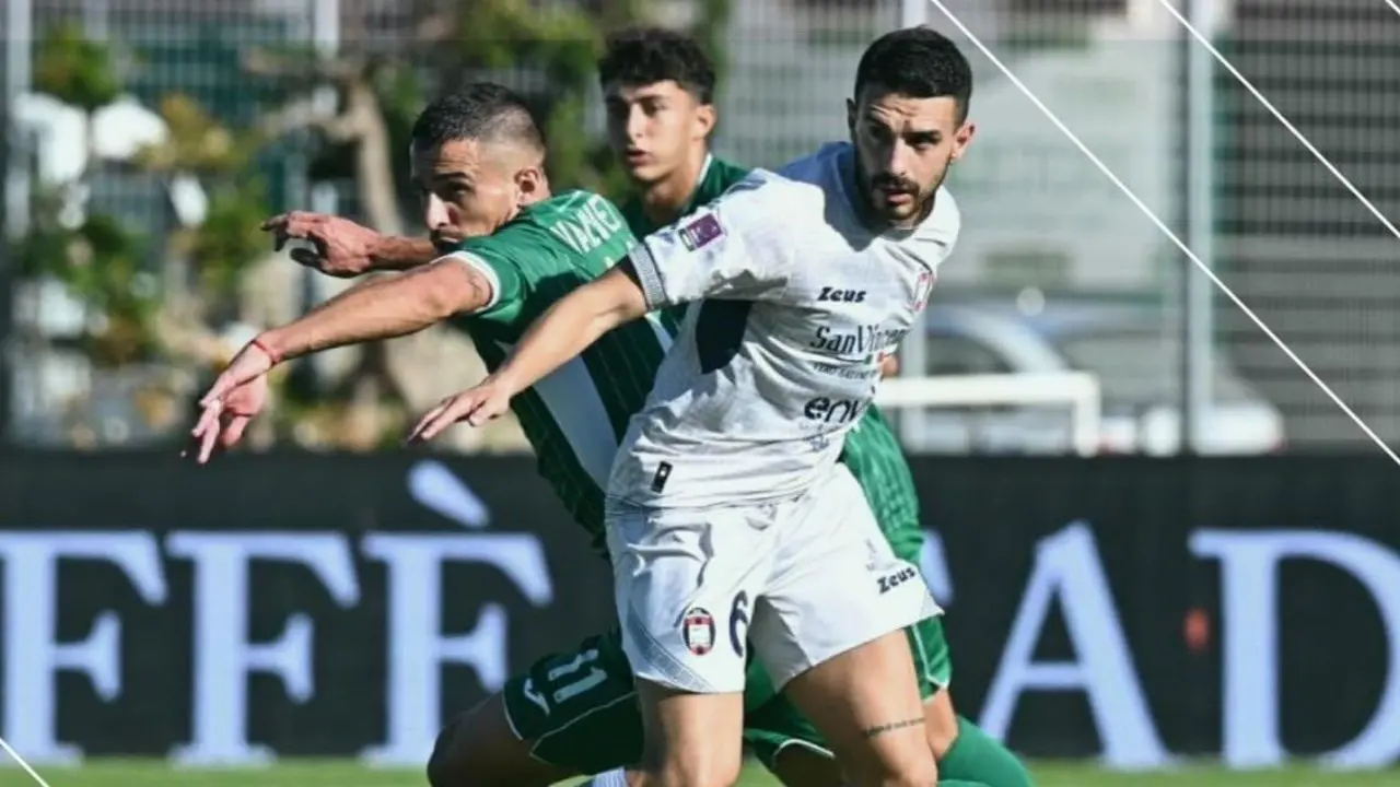 Il Crotone sogna la vittoria a Monopoli ma il match finisce in pareggio: la squadra di mister Longo porta a casa un 1-1