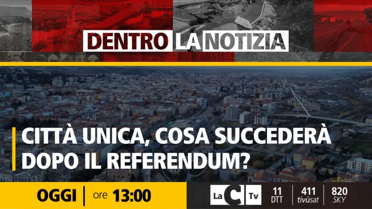 A Dentro la notizia si parla di città unica a Cosenza. Contributi esclusivi di Occhiuto, Iacucci e Aiello