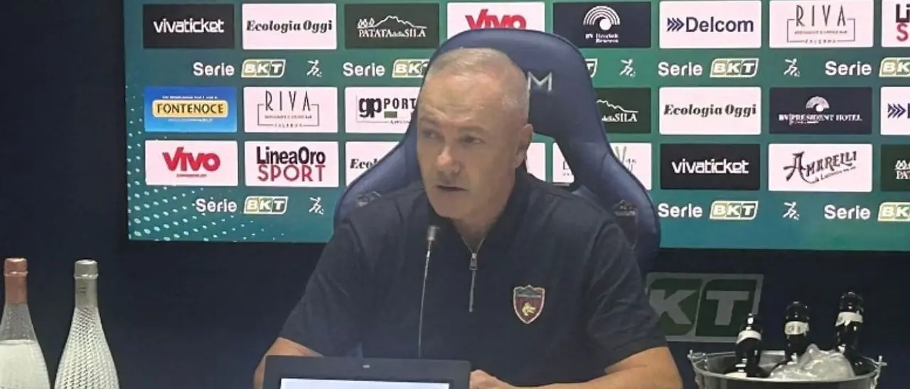 Verso Cittadella-Cosenza, Alvini suona la carica: «Abbiamo voglia di lottare»