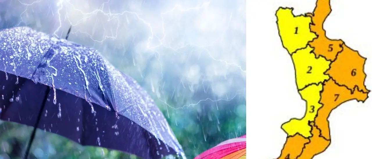 Il maltempo si abbatte sulla Calabria, disagi e allagamenti: allerta arancione anche domani